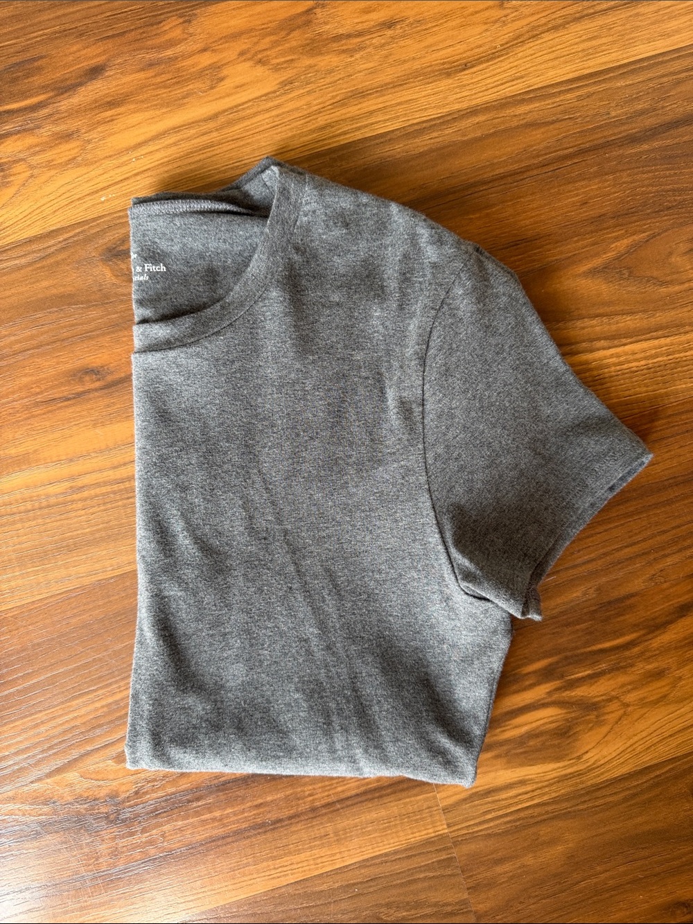 Charcoal gray baby tee